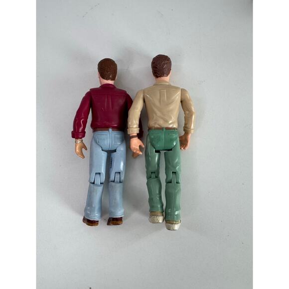 Vintage Lot of 5 Fisher Price Loving Family Dollhouse Figures Girls, Infant, Dad - Picture 4 of 5